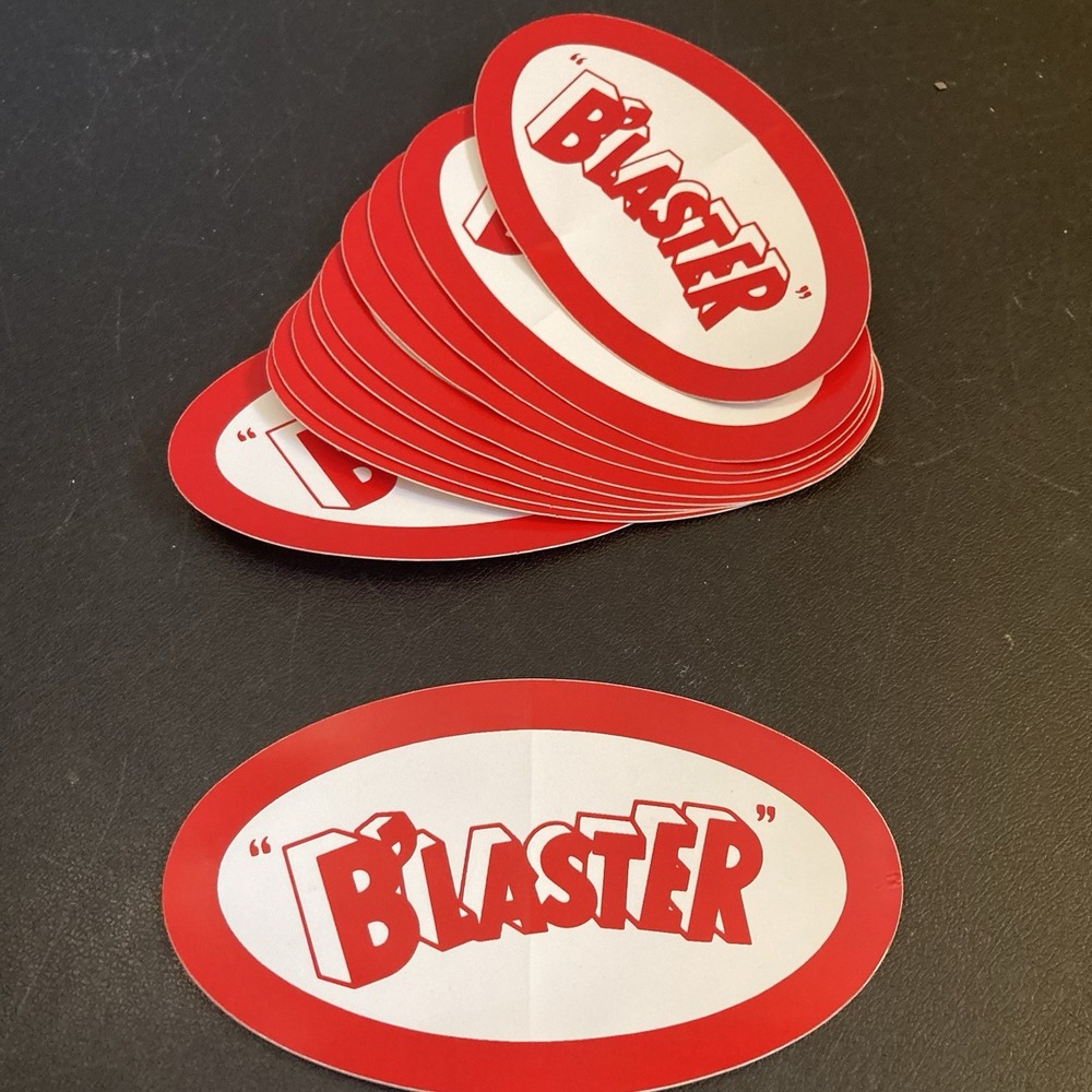 B'laster‎ Sticker Decal Lot of 11 Rare Vintage Car Racing Nascar